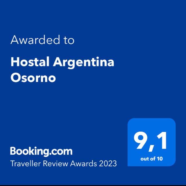 Hostal Argentina Osorno Εξωτερικό φωτογραφία